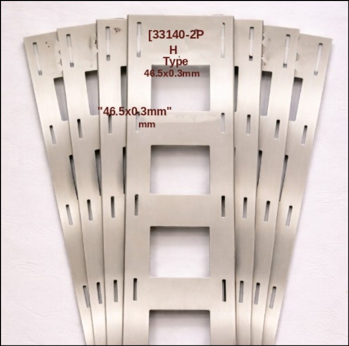 Nickel Strip Pure 2P(33140) 46.5x0.3 mm H Type